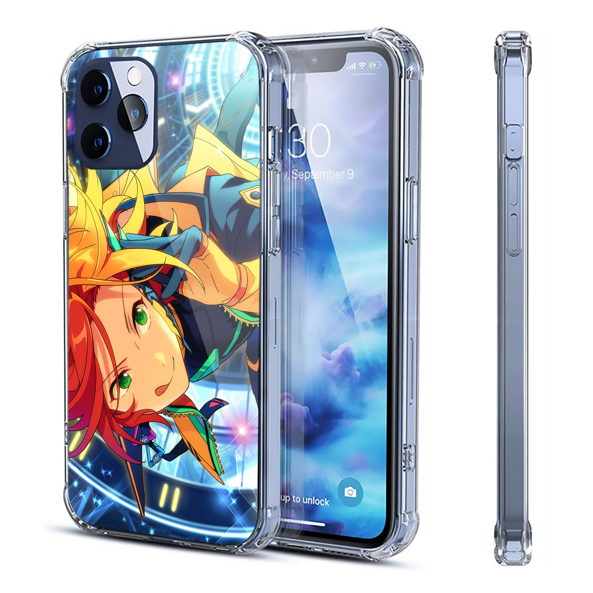 （画像用） あんさんぶるスターズ! Ensemble Stars 【iPhone 12シリーズ対応】透明スマホケース（クリアソフトケース）